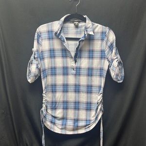 Pastel Plaid Flannel Pullover